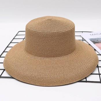 Hepburn Stil Strohhut für Damen