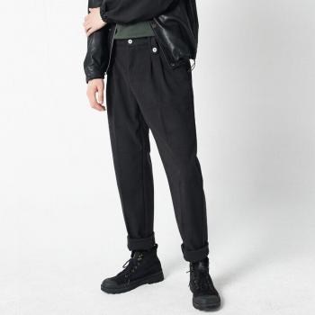 Pantalones ajustados de lana para invierno