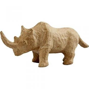 Rhinocéros, H: 7,5 cm, L: 18 cm, 1 pièce