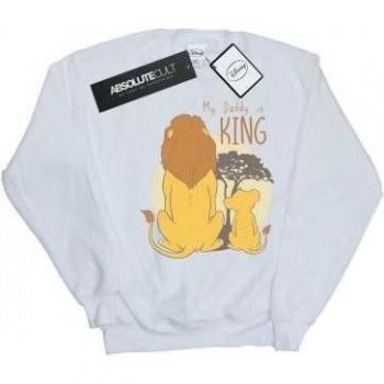 Sweatshirt Disney Filles Le Roi Lion Mon Papa Est Roi 8-9 Noir