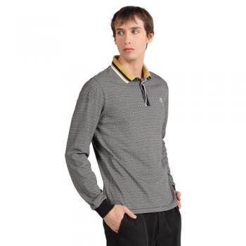 Polo de Manga Larga Bendorff con Mini Print para Hombre (XL)