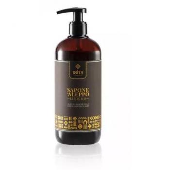 Sapone Liquido di Aleppo 25% Olio d'Alloro Isha Cosmetics 500ml