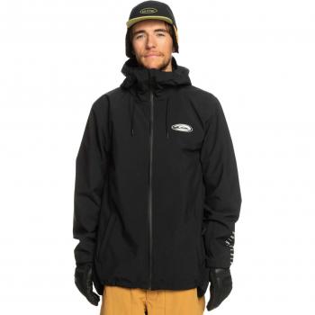 Quiksilver HIGH IN THE HOOD TRUE BLACK L