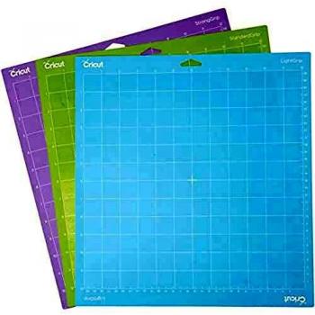 Tapis de découpe Cricut 30,5 x 30,5 cm, Plastique, Multicolore, Taglie Unica