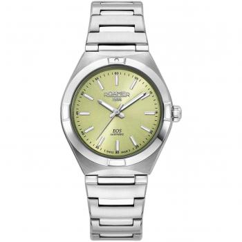Roamer 41mm Green Dial Women's Wristwatch