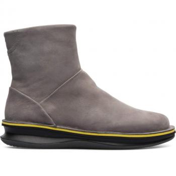 Rolling Grey Suede Ankle Boots – Women's 6