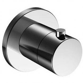 Keuco IXMO - Robinet thermostatique encastré, rond, finition inox 59553070001