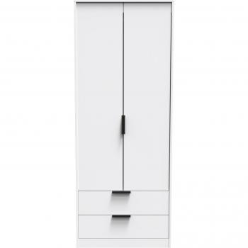 Fuji 2 Door 2 Drawer Wardrobe (Ready Assembled)