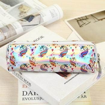 Kawaii Bleistiftkasten mit Flamingo-Design, transparent, 1 Stück