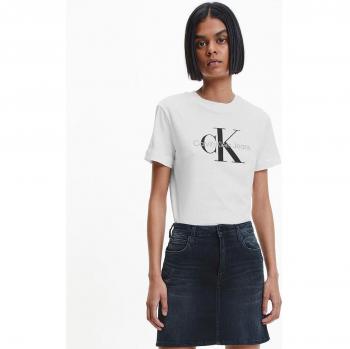 CALVIN KLEIN JEANS T-Shirt Regular Fit weiß M
