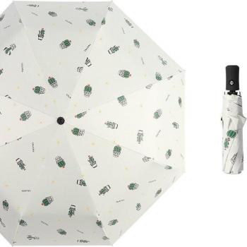 YADA INS Luxury Cactus Pattern Automatic Umbrella