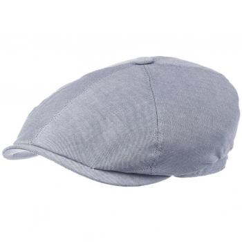 Casquette Brooklin Cotton Newsy Stetson bonnet type gavroche coton (56 cm - bleu clair)