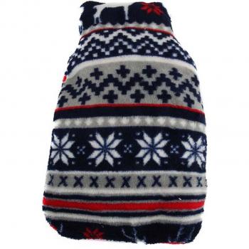 Coral Fleece Hot Water Bottle Cover 1000ml Soft & Relaxing BOM666