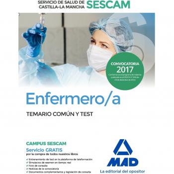 Enfermero/a del servicio de salud de castilla-la mancha (sescam).