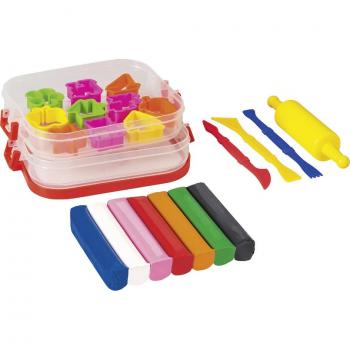KNORR prandell Kinderknete Box, 20 teilig