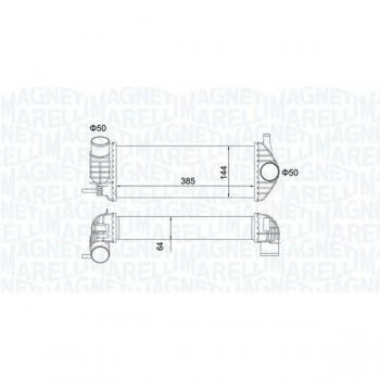 Magneti Marelli MST448 Charge Air Cooler
