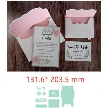 Flower Pattern Metal Cutting Dies for Scrapbooking