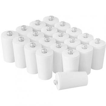 20x Anschlag-Puffer für Rollladen Weiß
