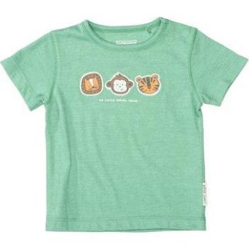 T-Shirt Strutturata Verde Smeraldo Staccato