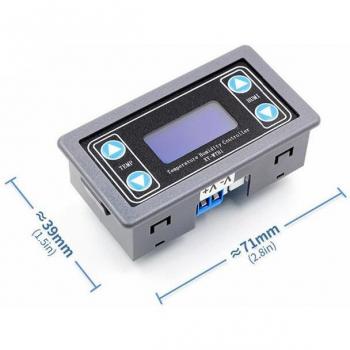 Generador de señales PWM 3,3-30V con LCD y ajuste de ciclo de trabajo