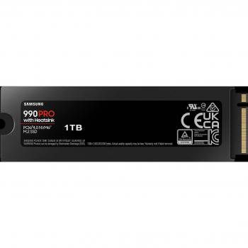 Disco SSD Samsung 990 PRO 2TB M.2 2280 PCIe 4.0 Compatible con PS5 y PC
