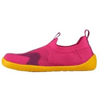 Affenzahn Kinder Hausschuh Knit Flinky rot Größe 31