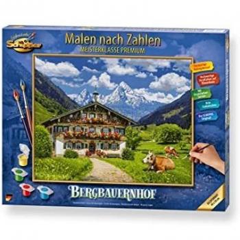 Schipper Malen nach Zahlen Master Class Premium 40x50cm Bergbauernhof 609130857