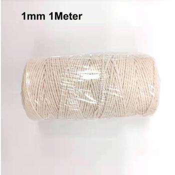 Tela de Macramé Artesanal Algodón 1/2mm – 100m
