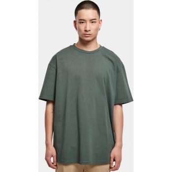 T-shirt oversize Urban Classics Heavy Garment Dye - butelkowa zieleń