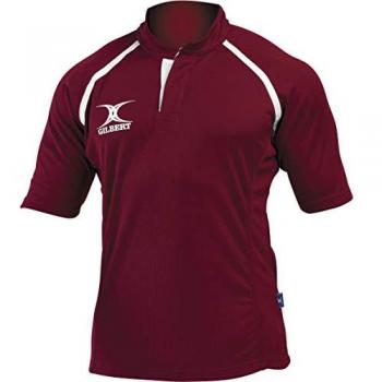 Gilbert XACT Junior Match Shirt – Maroon