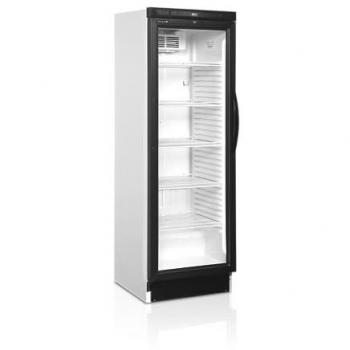 Vitrine Réfrigérée Vitrée Réversible CEV425 1 DEL Couleur Noire TEFCOLD