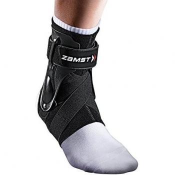 Zamst A2 DX Left - Tobillera de soporte para esguinces, talla L, color negro