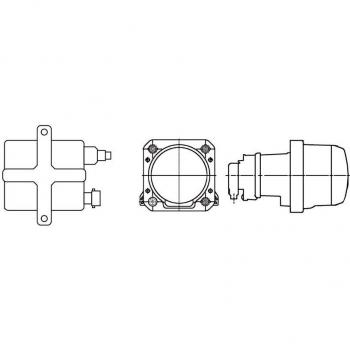 HELLA Bi-Xenon Headlight 90mm 12V