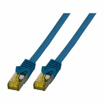 HighPerformance Netzwerkkabel Cat.6A S/FTP blau 0,15m