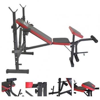 PANCA MULTIFUNZIONE PALESTRA CASA ADDOMINALI BODY BUILDING CRUNCH INESETISMI