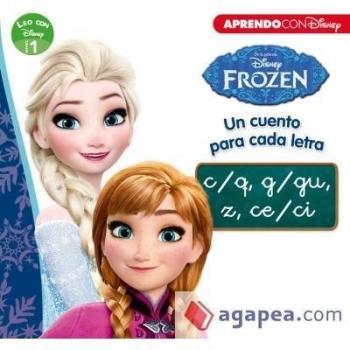 Frozen. un cuento para cada letra c/q, g/gu, z, ce/ci (leo con disney - nivel 1)