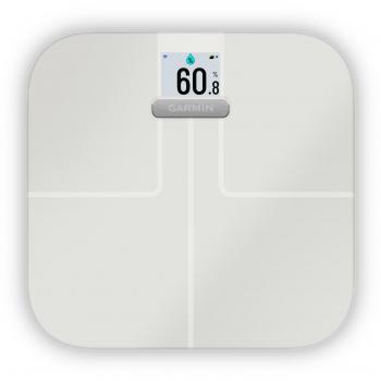 Garmin Index S2 - Báscula de baño Inteligente, Wi-Fi, Blanca