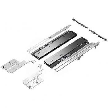 Sistema di apertura Push to Open Silent per guide Actro - Hettich - 9241050