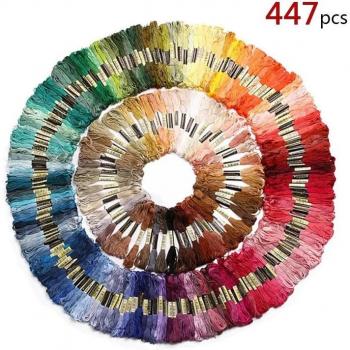 Kit de 447 écheveaux de fil pour bracelets d'amitié