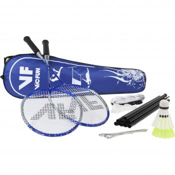 Vicfun Pro A Full Badminton Set with Rackets and Shuttlecocks