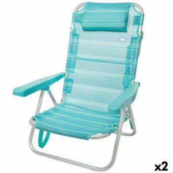 Silla Playa Aktive Turquesa Folding