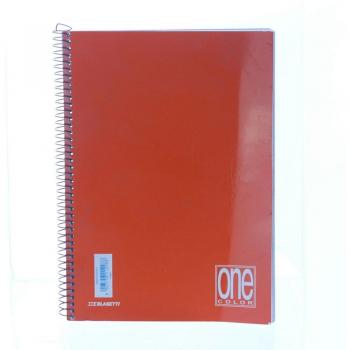 Quaderno A5 spiralato 60 fogli quadretti 4mm