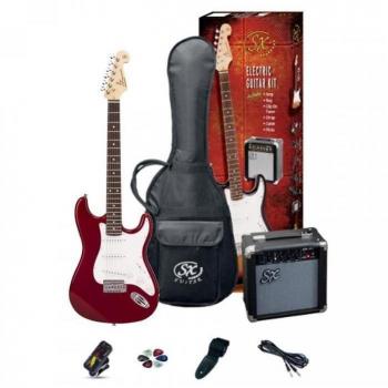 Guitarra Eléctrica SX SE1 Color Candy Apple Red