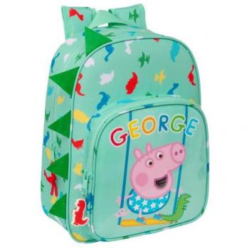 Peppa Pig Zaino Scuola George Menta 26 X 34 X 11 Cm
