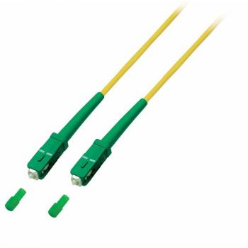 SC/APC LWL Patchkabel 0,5m Simplex 9/125µm Gelb