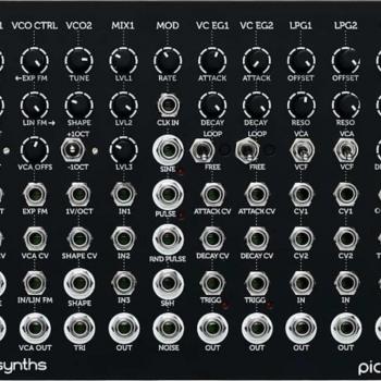 Erica Synths Pico System III Black Edition
