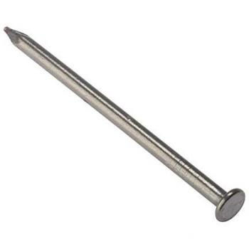 Forgefix 75mm Round Head Nails Bright Finish 2.5kg