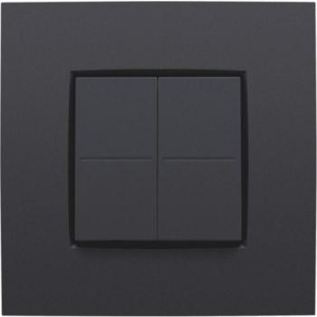 Niko dimmer switch for Philips Hue system - black (122-91004)