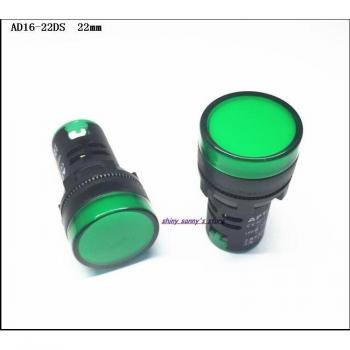 AD16-22DS 22mm Green AC/DC LED Power Indicator Light