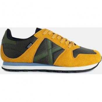 Baskets basses Munich Massana Jaunes Homme